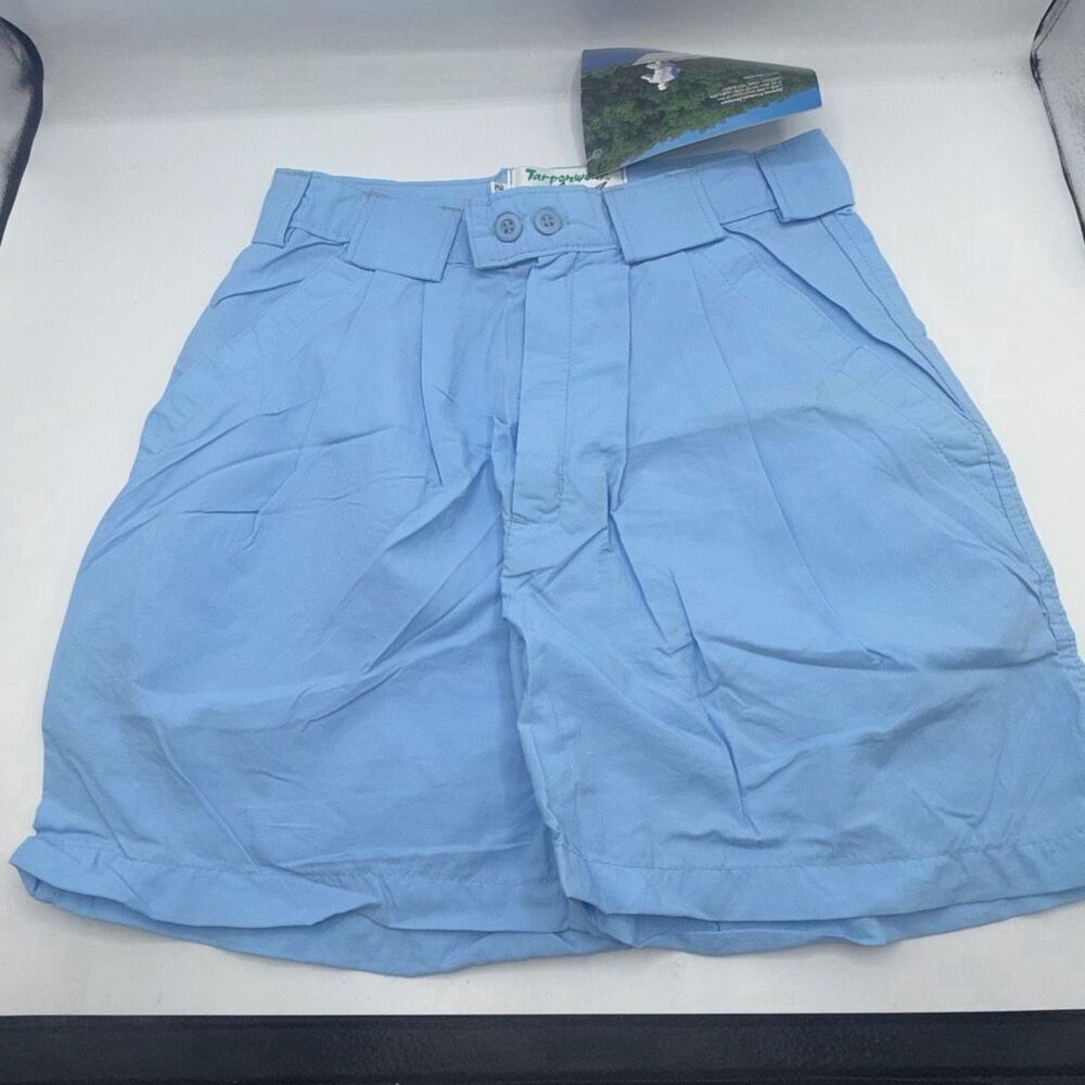 TARPONWEAR BY SIMMS Vintage Sky Blue  Fishing Paradise Shorts-26 NWT!